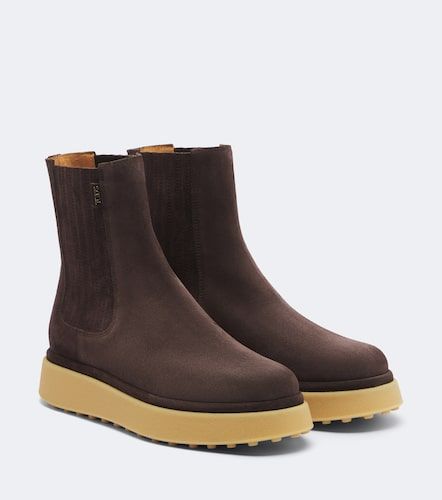 Bottines compensées Gommino® en daim - Tod's - Modalova