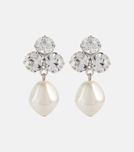 Boucles d’oreilles Tatiana à cristaux et perles fantaisie - Jennifer Behr - Modalova