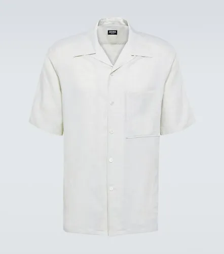 Zegna Chemise de bowling en lin - Zegna - Modalova