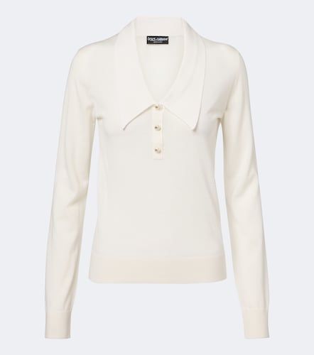 Pull en cachemire mélangé - Dolce&Gabbana - Modalova