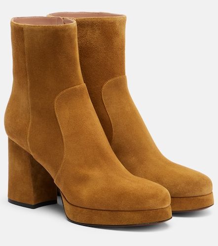 Bottines Fawcette à plateau en daim - Valentino Garavani - Modalova