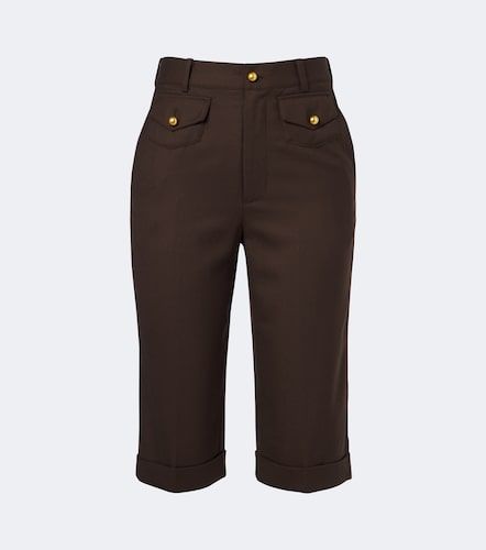 Xu Zhi Pantalon capri en laine - Xu Zhi - Modalova
