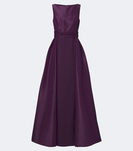 Robe longue en soie - Carolina Herrera - Modalova