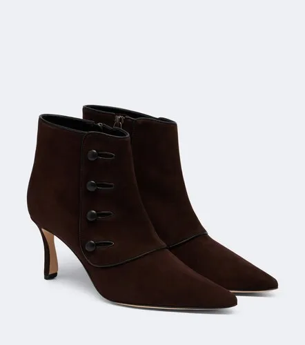 Bottines Vivés en daim - Manolo Blahnik - Modalova