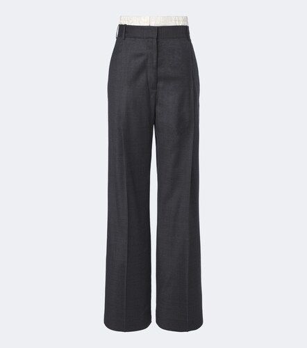 Róhe Pantalon ample en laine vierge - Rohe - Modalova