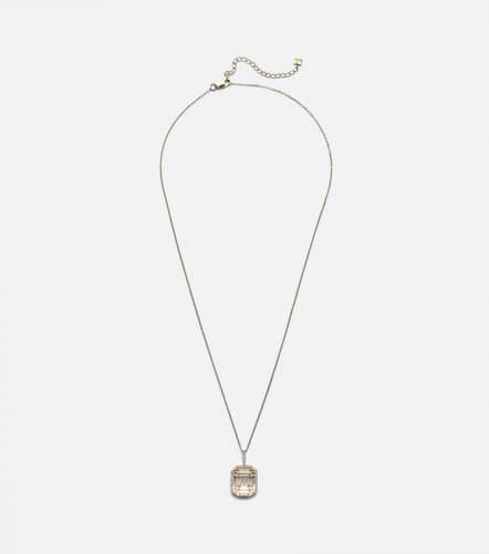 Collier en or 14 ct, quartz et diamants - Mateo - Modalova