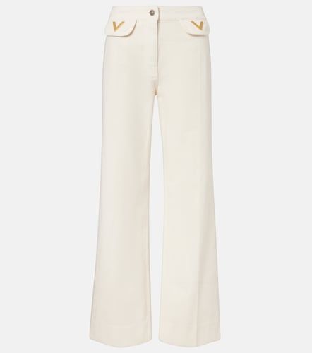 Jean ample VGold à taille mi-haute - Valentino Garavani - Modalova