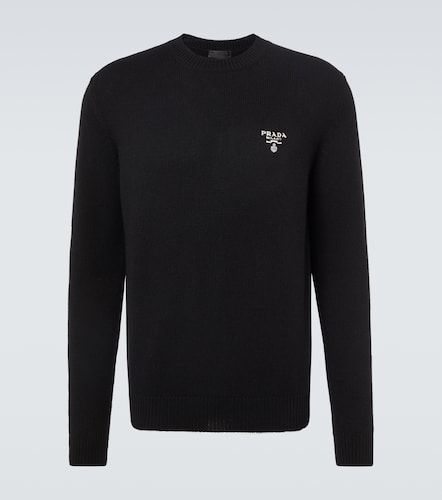 Prada Pull en cachemire à logo - Prada - Modalova