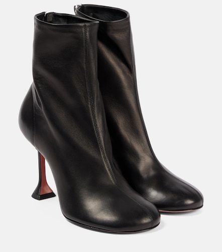 Bottines Iris 95 en cuir - Amina Muaddi - Modalova