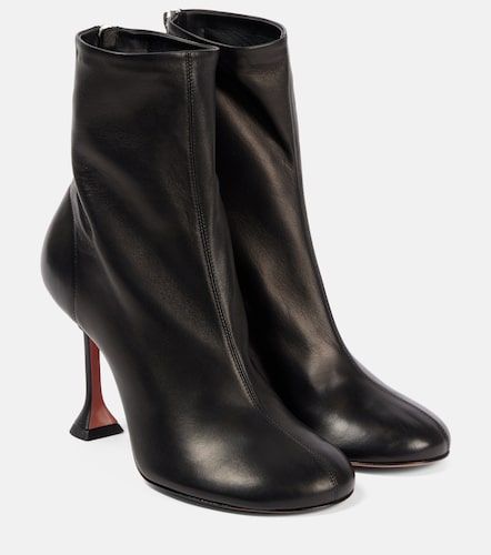 Bottines Iris 95 en cuir - Amina Muaddi - Modalova