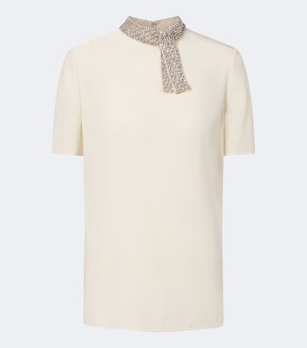 Top en crêpe de soie - Valentino Garavani - Modalova