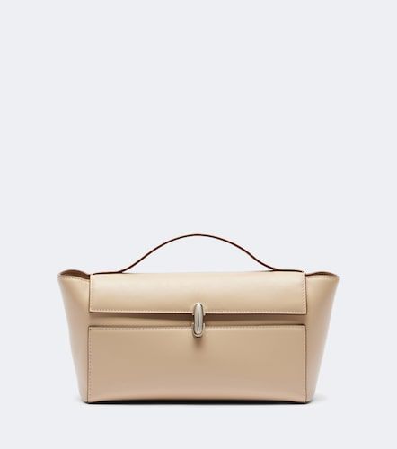 Sac Symmetry Trapeze Small en cuir - Savette - Modalova