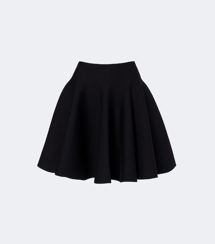 Alaïa Mini-jupe en laine mélangée - Alaia - Modalova