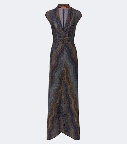 Missoni Robe longue en lamé - Missoni - Modalova