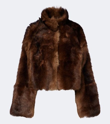Veste Cameron en shearling - Nour Hammour - Modalova