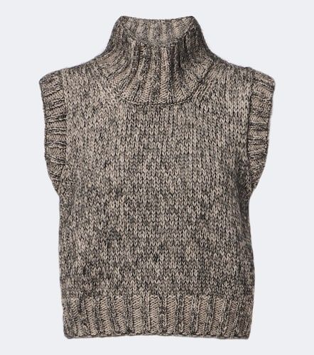 Top en cachemire, mohair et soie - Khaite - Modalova