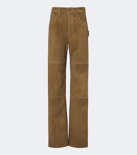 Pantalon droit Mills en daim - Altuzarra - Modalova