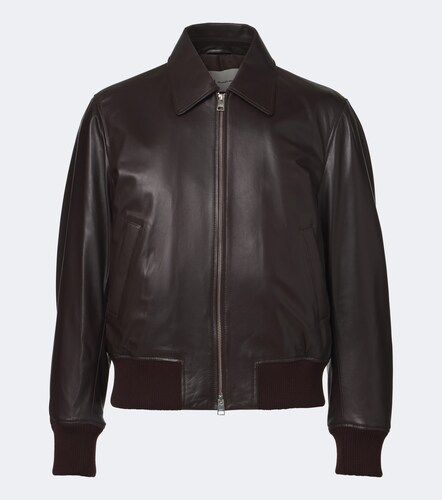 Ami Paris Veste blouson en cuir - Ami Paris - Modalova