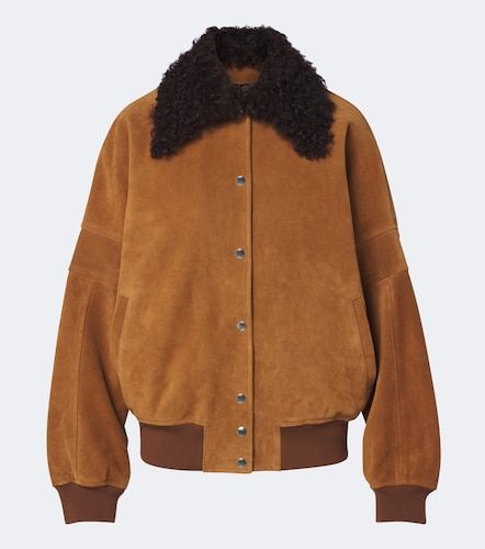 Plan C Veste blouson en daim - Plan C - Modalova
