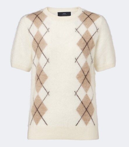 Pull Abel en cachemire à motif argyle - Arch4 - Modalova