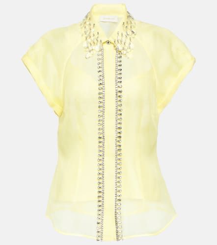 Blouse Matchmaker en lin et soie - Zimmermann - Modalova