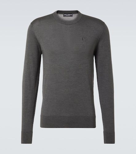 Dolce&Gabbana Pull en soie à logo - Dolce&Gabbana - Modalova