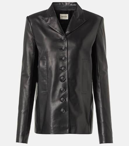 Khaite Blazer Saraphina en cuir - Khaite - Modalova