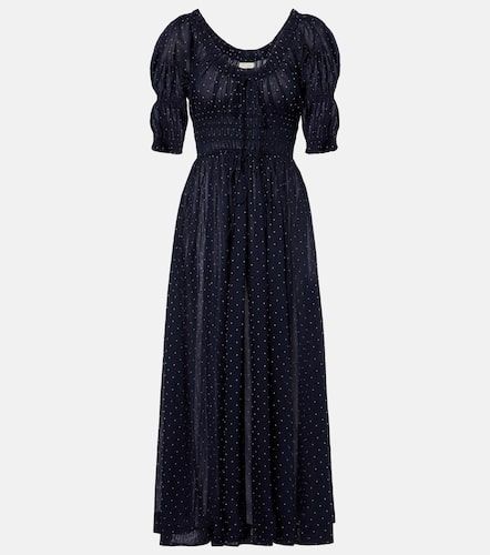 Dôen Robe midi Ischia en coton à pois - Doen - Modalova