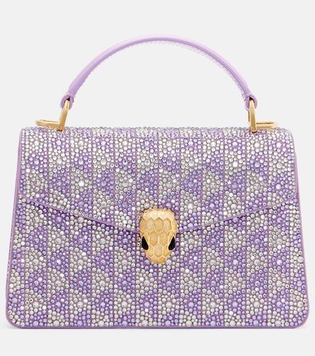Sac à main Serpenti Forever Mini en cuir - Bvlgari - Modalova