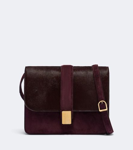 Sac à bandoulière Blake en cuir façon poulain - Khaite - Modalova