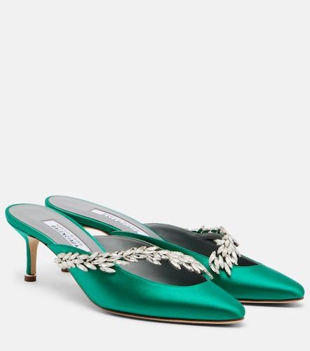 X Manolo Blahnik – Mules à ornements - Balenciaga - Modalova