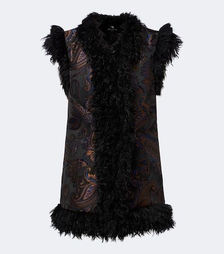 Gilet en jacquard à motif cachemire - Etro - Modalova