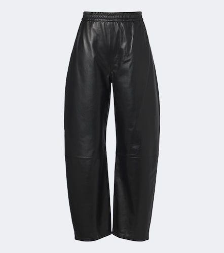 Arma Pantalon barrel Noa en cuir - Arma - Modalova