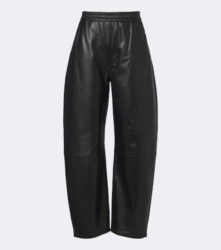 Arma Pantalon barrel Noa en cuir - Arma - Modalova