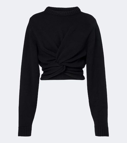 Balenciaga Pull court en laine - Balenciaga - Modalova