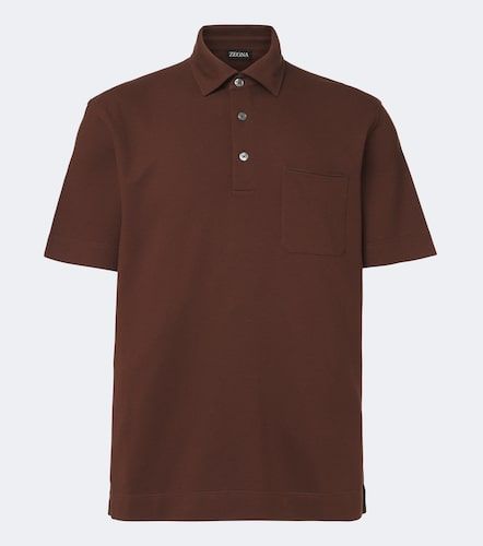 Zegna Polo en coton piqué - Zegna - Modalova