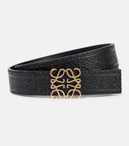 Ceinture réversible Anagram en cuir - Loewe - Modalova