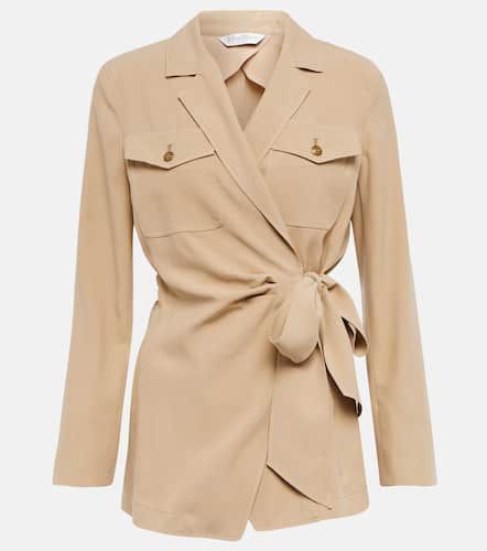 Max Mara Blazer Fleur en soie - Max Mara - Modalova