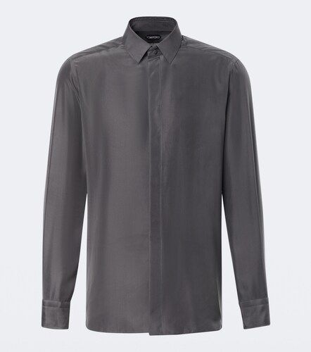 Tom Ford Chemise Enzyme en soie - Tom Ford - Modalova