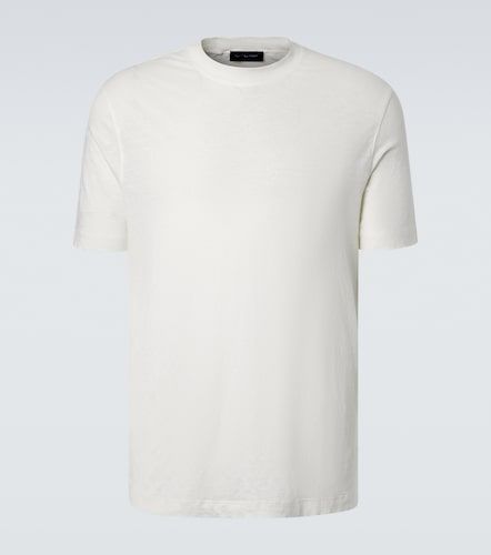 T-shirt en lin mélangé - Thom Sweeney - Modalova