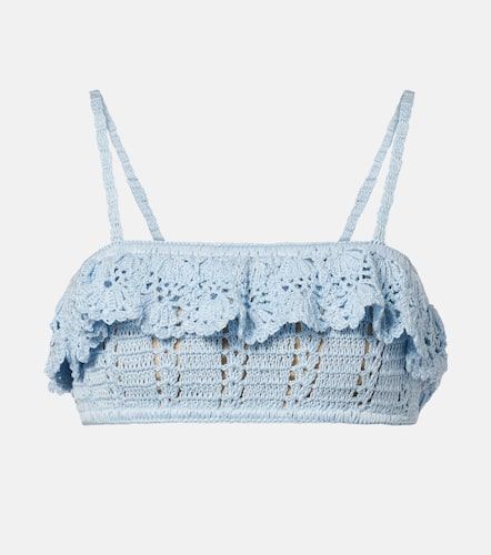 Brassière en crochet de coton - Anna Kosturova - Modalova