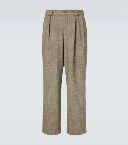 Pantalon droit Archivio en coton mélangés - Giorgio Armani - Modalova