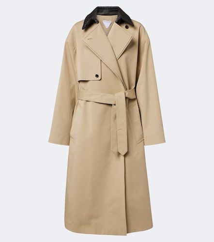 Trench Intrecciato en coton - Bottega Veneta - Modalova