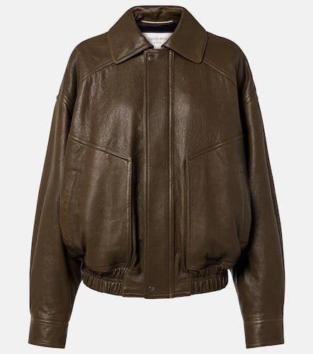 Saint Laurent Veste bomber en cuir - Saint Laurent - Modalova