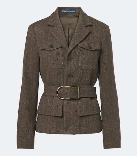 Veste en tweed de laine mélangée - Polo Ralph Lauren - Modalova