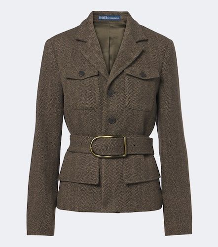Veste en tweed de laine mélangée - Polo Ralph Lauren - Modalova