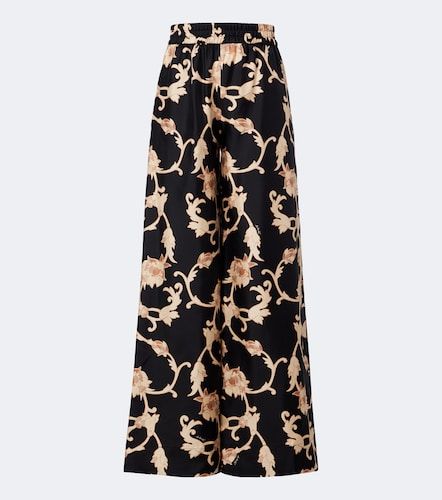 Pantalon palazzo Buttercup en soie - La DoubleJ - Modalova