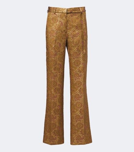 Pantalon ample en jacquard - Dries Van Noten - Modalova