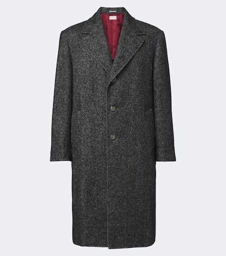 Manteau en laine et alpaga mélangés - Brunello Cucinelli - Modalova