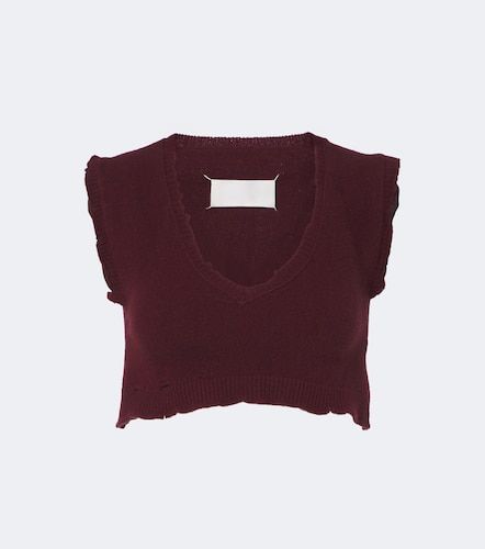Top court en laine vierge - Maison Margiela - Modalova